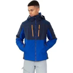 Obermeyer Men's Foundation Jacket -Ski Gear Cheap fw23 obermeyer mensfoundationjacket stellar 1