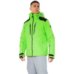 Obermeyer Men's Foundation Jacket -Ski Gear Cheap fw23 obermeyer mensfoundationjacket wasabi 1