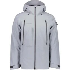 Obermeyer Men's Highlands Shell Jacket -Ski Gear Cheap fw23 obermeyer menshighlandsshelljacket shale 6