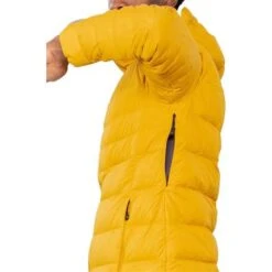 Obermeyer Men's Klaus Down Hoody -Ski Gear Cheap fw23 obermeyer mensklausdownhoody goldenhour 4