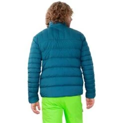 Obermeyer Men's Klaus Down Jacket -Ski Gear Cheap fw23 obermeyer mensklausdownjacket blueagave 2