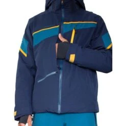 Obermeyer Men's Kodiak Jacket -Ski Gear Cheap fw23 obermeyer menskodiakjacket admiral 3