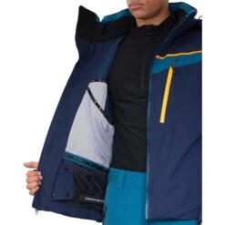 Obermeyer Men's Kodiak Jacket -Ski Gear Cheap fw23 obermeyer menskodiakjacket admiral 4