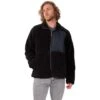 Obermeyer Men's Landry Sherpa Jacket -Ski Gear Cheap fw23 obermeyer menslandrysherpajacket black