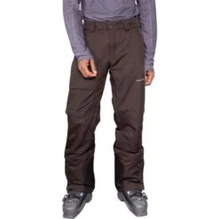 Obermeyer Men's Orion Pant -Ski Gear Cheap fw23 obermeyer mensorionpant leather 1