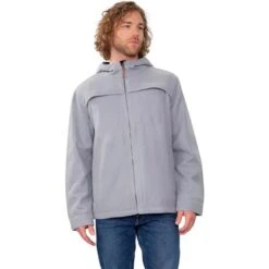 Obermeyer Men's Wyatt Wooly Jacket -Ski Gear Cheap fw23 obermeyer menswyattwoolyjacket shale
