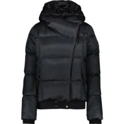 Obermeyer Women's Calypso Down Jacket -Ski Gear Cheap fw23 obermeyer womenscalypsodownjacket blackli 8