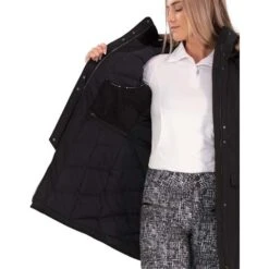 Obermeyer Women's Sojourner Down Jacket -Ski Gear Cheap fw23 obermeyer womenssojournerdownjacket black 6