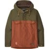 Patagonia Men's Isthmus Anorak -Ski Gear Cheap fw23 patagonia mensisthmusanorak patchsisubrown