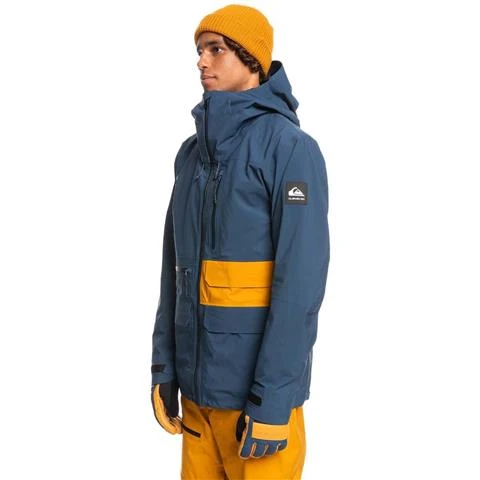 Quiksilver Men's Black Alder Stretch GTX Jacket 3 Quiksilver Men's Black Alder Stretch GTX Jacket