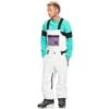 Quiksilver Men's Fly High Bib -Ski Gear Cheap fw23 quiksilver mensflyhighbib snowwhite 1