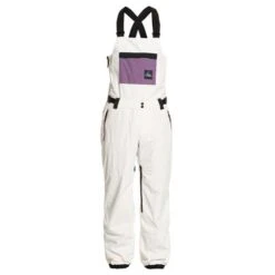 Quiksilver Men's Fly High Bib -Ski Gear Cheap fw23 quiksilver mensflyhighbib snowwhite 3