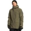 Quiksilver Men's Mission 3-in-1 Jacket -Ski Gear Cheap fw23 quiksilver mensmission3in1jacket grapeleaf 1