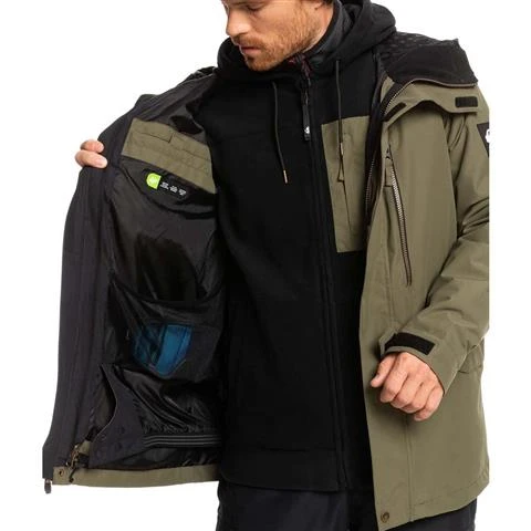 Quiksilver Men's Mission 3-in-1 Jacket 10 Quiksilver Men's Mission 3-in-1 Jacket - Image 8