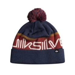 Quiksilver Men's Summit Beanie -Ski Gear Cheap fw23 quiksilver menssummitbeanie rubywinte