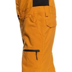 Quiksilver Men's Utility Bib -Ski Gear Cheap fw23 quiksilver mensutilitybib buckthornbrown 6