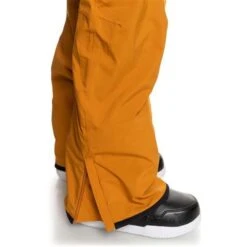 Quiksilver Men's Utility Bib -Ski Gear Cheap fw23 quiksilver mensutilitybib buckthornbrown 7