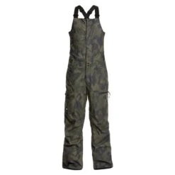 Quiksilver Men's Utility Bib -Ski Gear Cheap fw23 quiksilver mensutilitybib trueblackfadeoutcamo 8