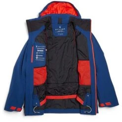Spyder Men's Avid Jacket -Ski Gear Cheap fw23 spyder mensavidjacket abyssvolcano 5