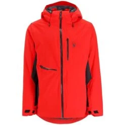 Spyder Men's Avid Jacket -Ski Gear Cheap fw23 spyder mensavidjacket volcanoblack 7