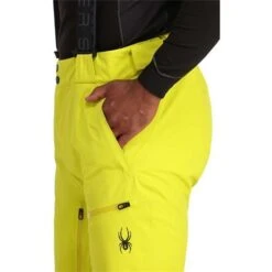 Spyder Men's Dare GTX Insulated Pant -Ski Gear Cheap fw23 spyder mensdaregtxinsulatedpant citron 7