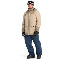 Spyder Men's Field GTX Jacket -Ski Gear Cheap fw23 spyder mensfieldgtxjacket safari 3