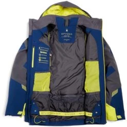 Spyder Men's Leader Jacket -Ski Gear Cheap fw23 spyder mensleadergtxjacket abysscitron 8