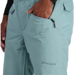 Spyder Men's Sentinel GTX Tailored Fit Pant -Ski Gear Cheap fw23 spyder menssentinelgtxtailoredfitpant tundra 4