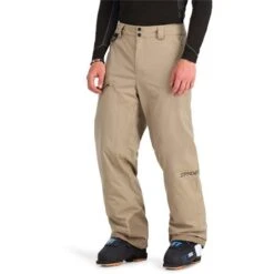 Spyder Men's Seventy Pant -Ski Gear Cheap fw23 spyder mensseventypant timberwolf 1