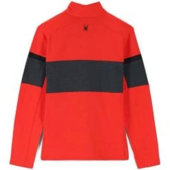 Spyder Men's Speed Half Zip Fleece Jacket 21 Spyder Men's Speed Half Zip Fleece Jacket -Ski Gear Cheap fw23 spyder mensspeedhalfzipfleecejacket volcanoebony 2