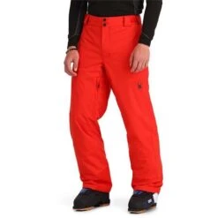 Spyder Men's Traction Pant -Ski Gear Cheap fw23 spyder menstractionpant volcano 1