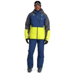 Spyder Men's Vanqysh GTX Jacket - 2023 Model -Ski Gear Cheap fw23 spyder mensvanqyshgtxjacket abysscitron 3