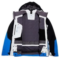 Spyder Men's Vanqysh GTX Jacket - 2023 Model -Ski Gear Cheap fw23 spyder mensvanqyshgtxjacket glaciercollegiate 6