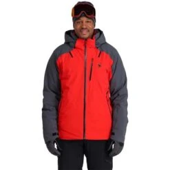 Spyder Men's Vanqysh GTX Jacket - 2023 Model -Ski Gear Cheap fw23 spyder mensvanqyshgtxjacket volcanoebony 1