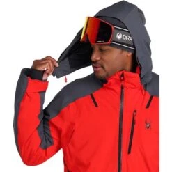 Spyder Men's Vanqysh GTX Jacket - 2023 Model -Ski Gear Cheap fw23 spyder mensvanqyshgtxjacket volcanoebony 5