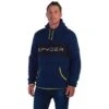 Spyder Men's Vista Hoodie Fleece Jacket -Ski Gear Cheap fw23 spyder mensvistahoodie abyss