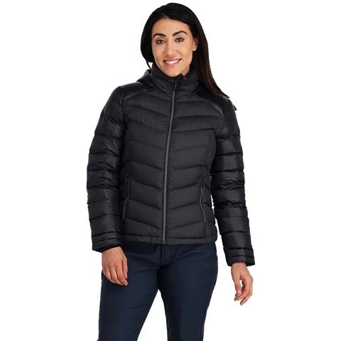 Spyder Women's Timeless Hoodie Down Jacket 3 Spyder Women's Timeless Hoodie Down Jacket