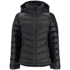 Spyder Women's Timeless Hoodie Down Jacket 13 Spyder Women's Timeless Hoodie Down Jacket -Ski Gear Cheap fw23 spyder womenstimelesshoodiedownjacket black 3