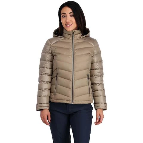 Spyder Women's Timeless Hoodie Down Jacket 6 Spyder Women's Timeless Hoodie Down Jacket - Image 4