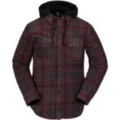 Volcom Men's Field Ins Flannel Jacket
