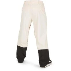 Volcom Men's Longo Gore-Tex Pant -Ski Gear Cheap fw23 volcom menslongogoretexpant offwhite 2