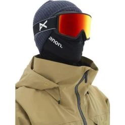 Anon M3 Goggle + Bonus Lens + MFI Face Mask 9 Anon M3 Goggle + Bonus Lens + MFI Face Mask -Ski Gear Cheap m3mfi blacksonarred