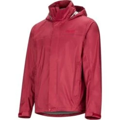 Marmot Men's PreCip Eco Jacket -Ski Gear Cheap m41500 066 angle left precip eco jkt