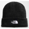 The North Face TNF Logo Box Cuffed Beanie -Ski Gear Cheap nf0a3fjx jk3 01 22 23