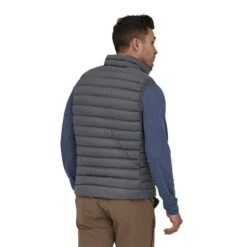 Patagonia Men's Down Sweater Vest -Ski Gear Cheap pat 84623 forge grey model2
