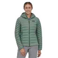 Patagonia Women's Down Sweater Hoody -Ski Gear Cheap pat 84712 hemlock model1