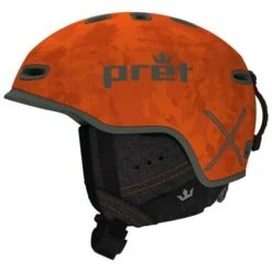 Pret Helmets Cynic X2 Helmet 6 Pret Helmets Cynic X2 Helmet -Ski Gear Cheap pret cynicx2 orangestorm side main 2223fw