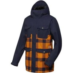 Quiksilver Men's Reply Jacket -Ski Gear Cheap sudan brown quiksilver reply jacket men s 48623
