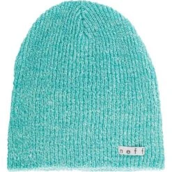 NEFF Women's Daily Heather Beanie -Ski Gear Cheap teal white neff daily heather beanie 31656
