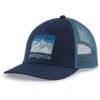 Patagonia Line Logo Ridge LoPro Trucker Hat -Ski Gear Cheap wbf2123 38285 nena
